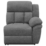 Bahrain Charcoal Upholstered Motion Sofa