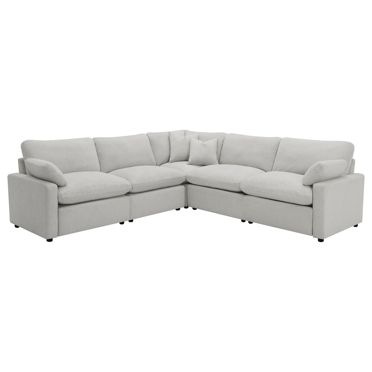 Collins Grey Modular Power Reclining Sectional Sofa Set