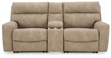 Next-Gen DuraPella 3-Piece Power Reclining Sectional Loveseat with Console