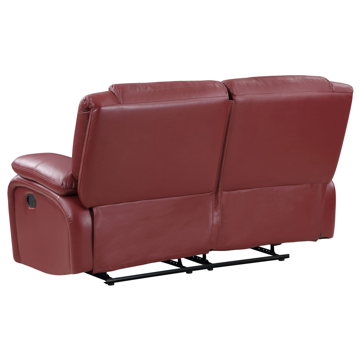 Camila Red 3-Piece Upholstered Reclining Sofa Set