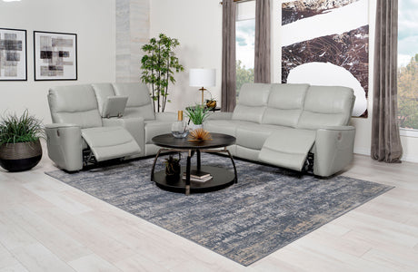 Greenfield Ivory 2-Piece Power Reclining Sofa Set