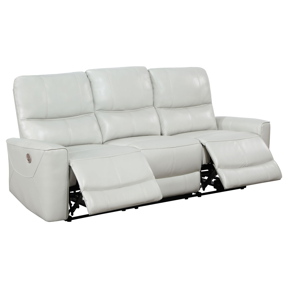 Greenfield Ivory 3-Piece Power Reclining Sofa Set