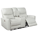 Greenfield Ivory 3-Piece Power Reclining Sofa Set