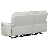 Greenfield Ivory 3-Piece Power Reclining Sofa Set