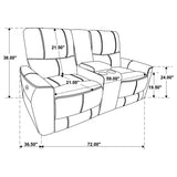 Greenfield Ivory 3-Piece Power Reclining Sofa Set