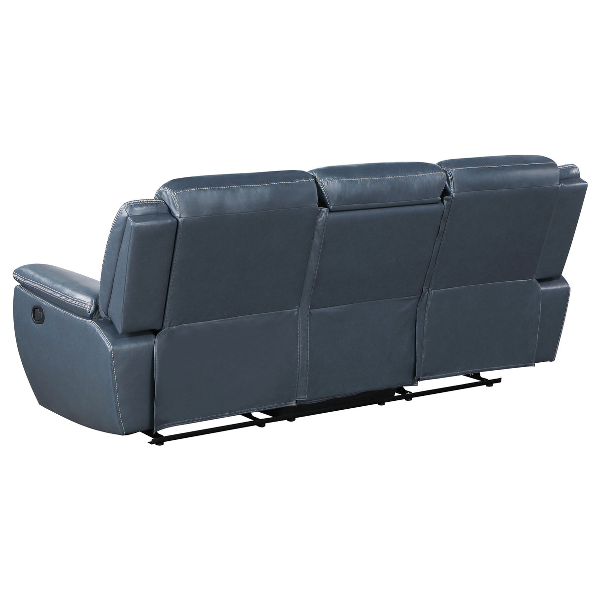 Sloane Blue 2-Piece Upholstered Reclining Sofa Set