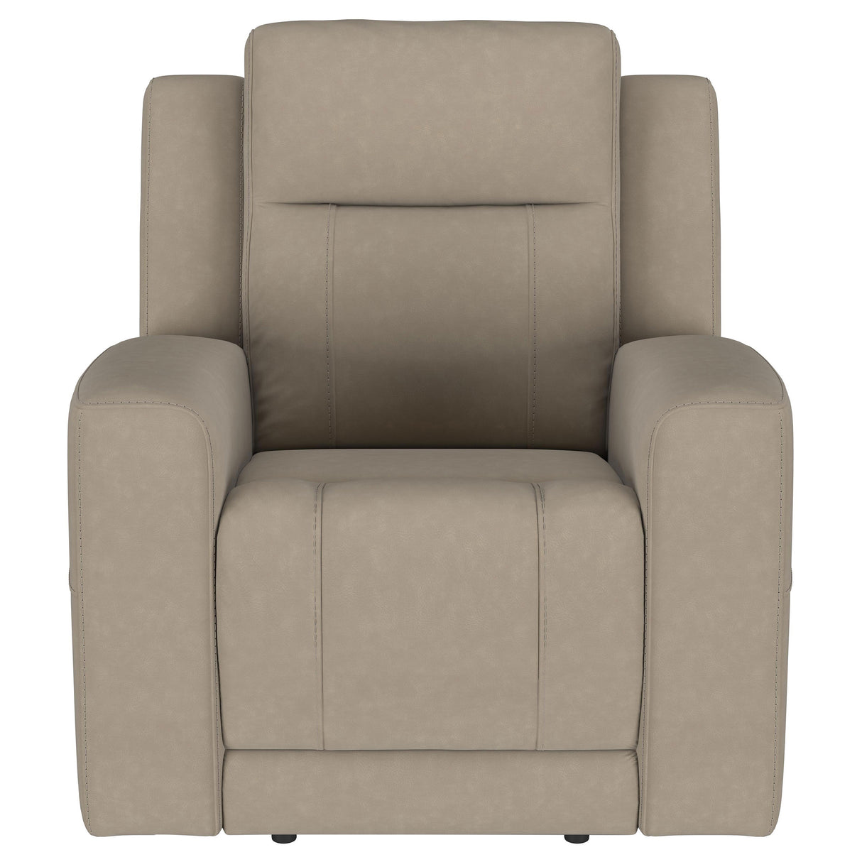 Brentwood Taupe 3-Piece Upholstered Reclining Sofa Set