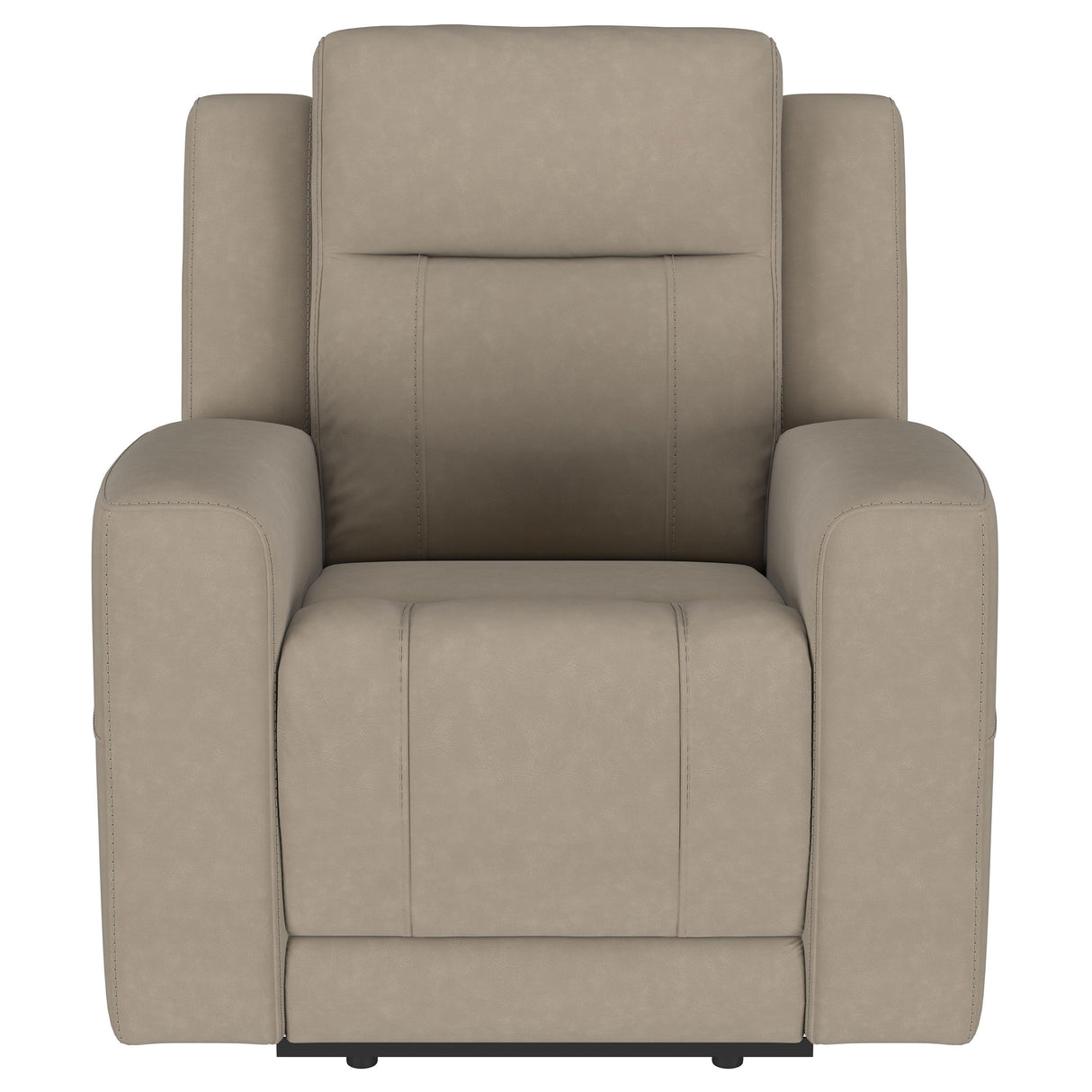 Brentwood Taupe 3-Piece Upholstered Reclining Sofa Set