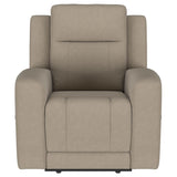 Brentwood Taupe 3-Piece Upholstered Reclining Sofa Set