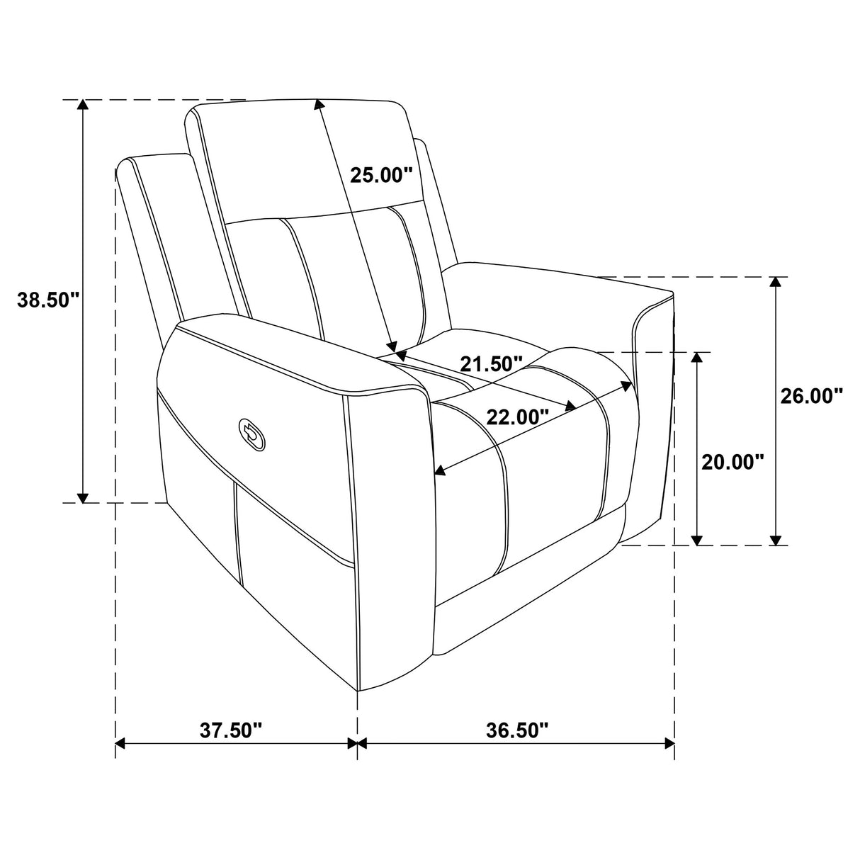 Brentwood Taupe 3-Piece Upholstered Reclining Sofa Set