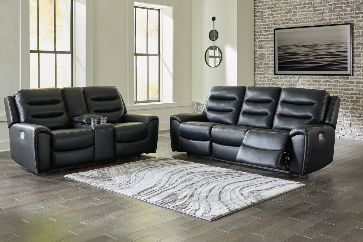 Warlin Power Reclining Sofa, Loveseat and Recliner