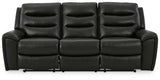 Warlin Black Power Reclining Sofa