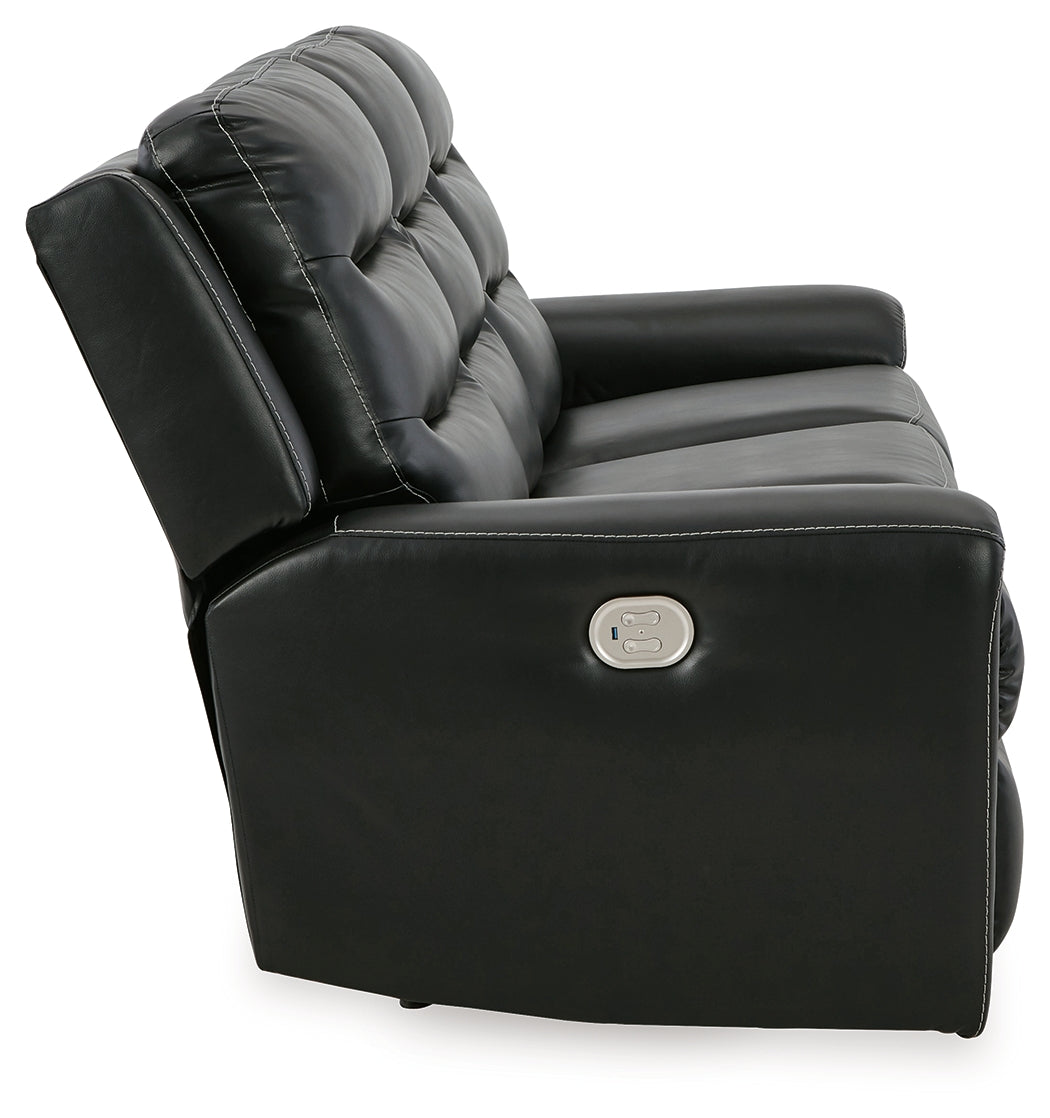 Warlin Power Reclining Sofa and Loveseat