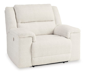 Keensburg Linen Oversized Power Recliner