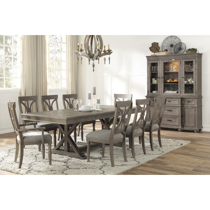 Cardano Driftwood Brown Dining Arm Chair