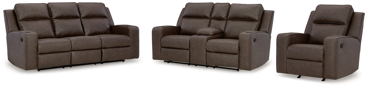 Lavenhorne Reclining Sofa, Loveseat and Recliner