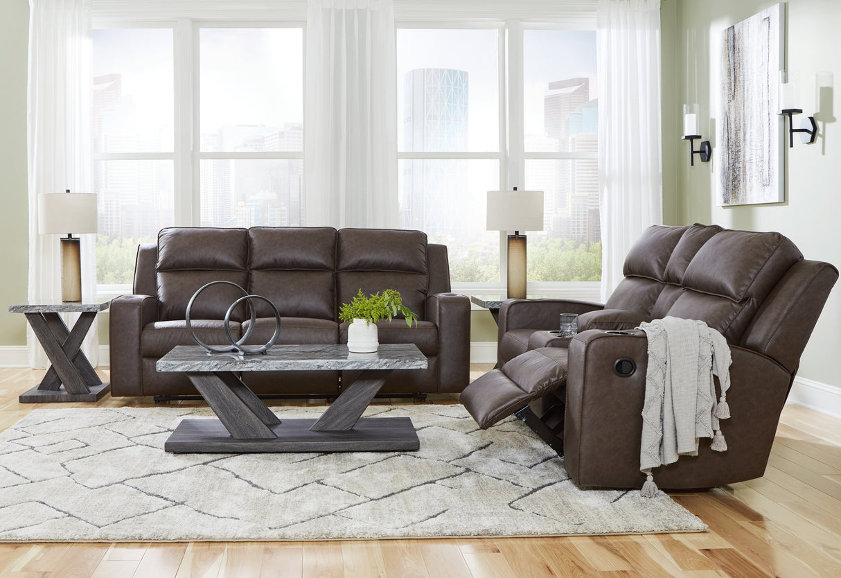 Lavenhorne Reclining Sofa and Loveseat