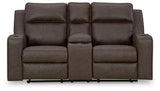 Lavenhorne Granite Reclining Loveseat With Console