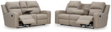 Lavenhorne Reclining Sofa and Loveseat