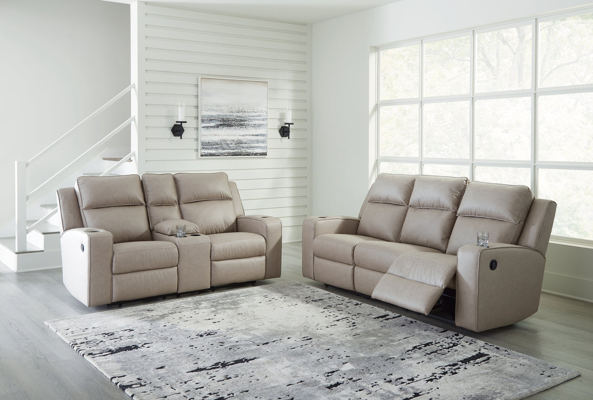 Lavenhorne Reclining Sofa and Loveseat