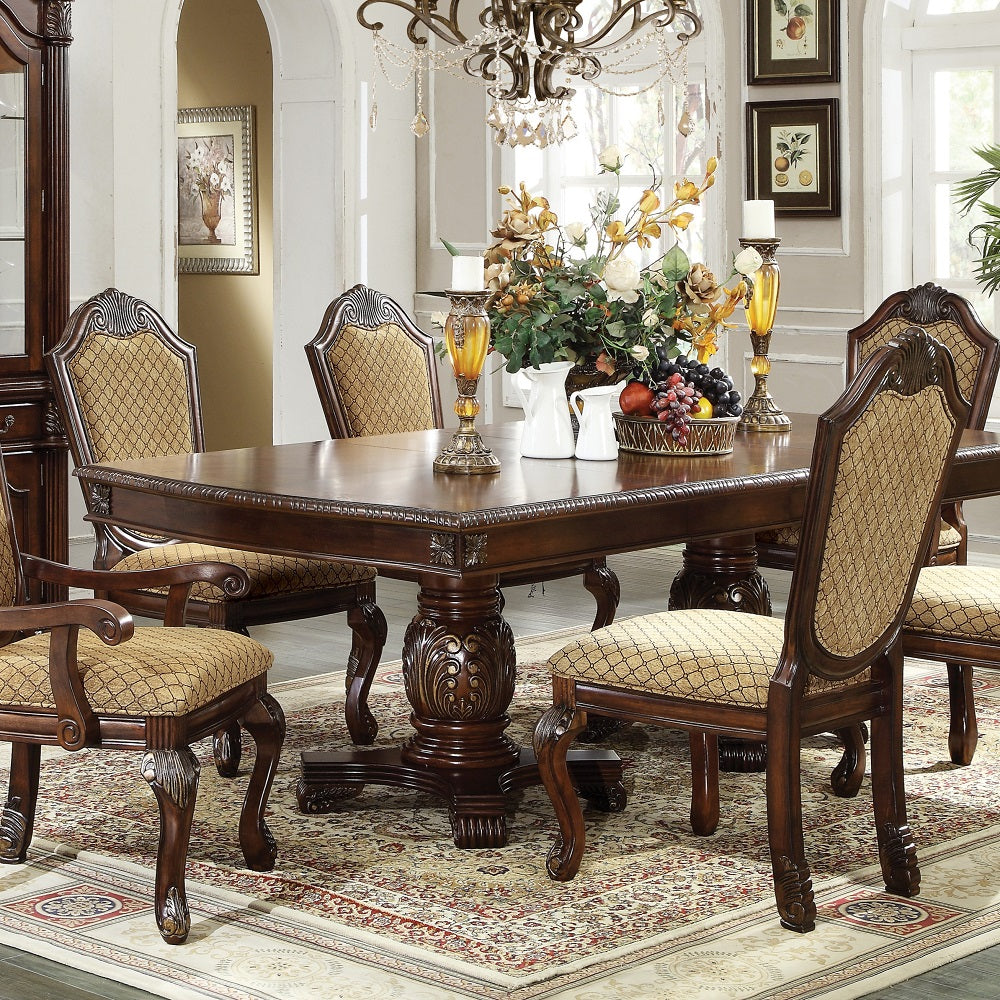 Chateau Espresso Finish De Ville Dining Table