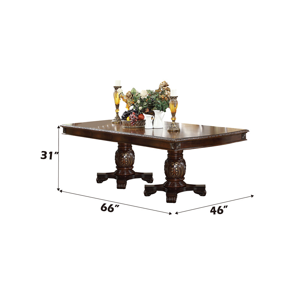 Chateau Espresso Finish De Ville Dining Table