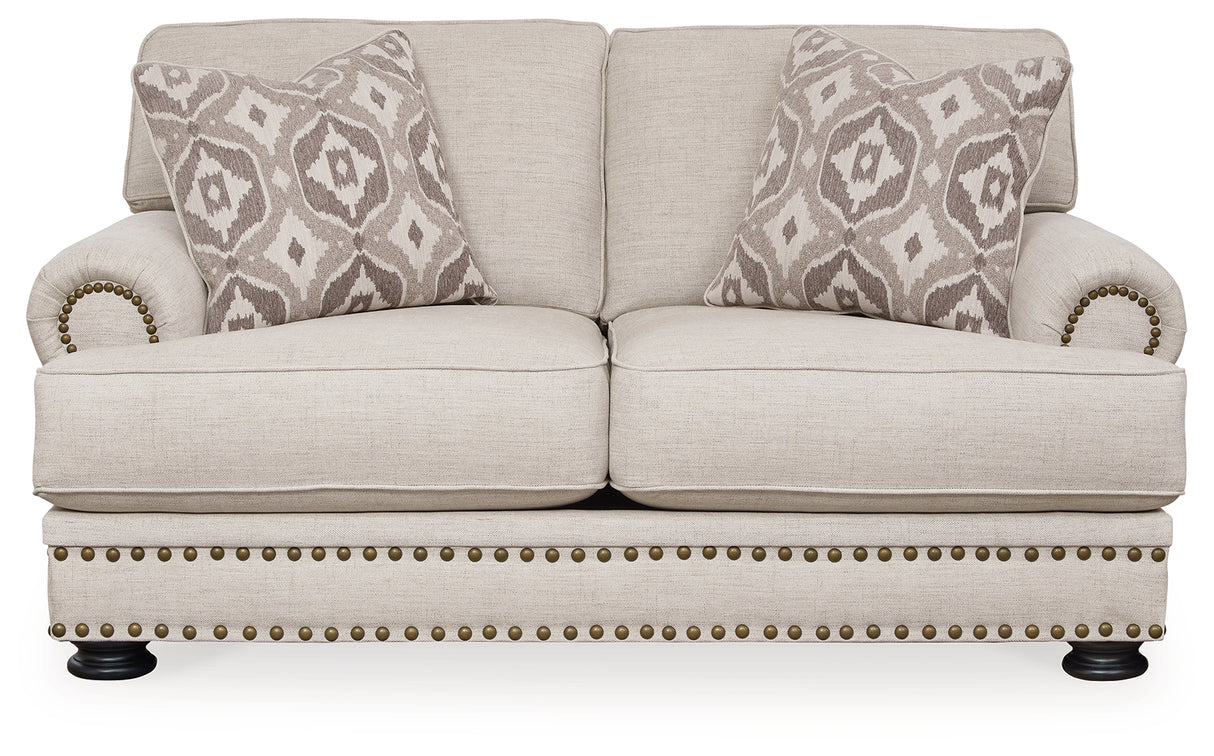 Merrimore Sofa, Loveseat, Oversized Chair and Ottoman