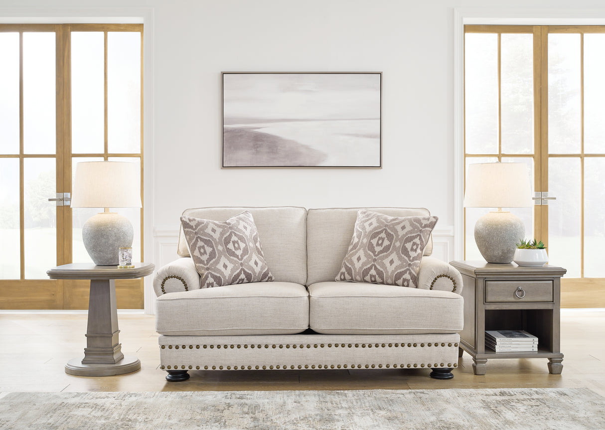 Merrimore Sofa, Loveseat, Oversized Chair and Ottoman