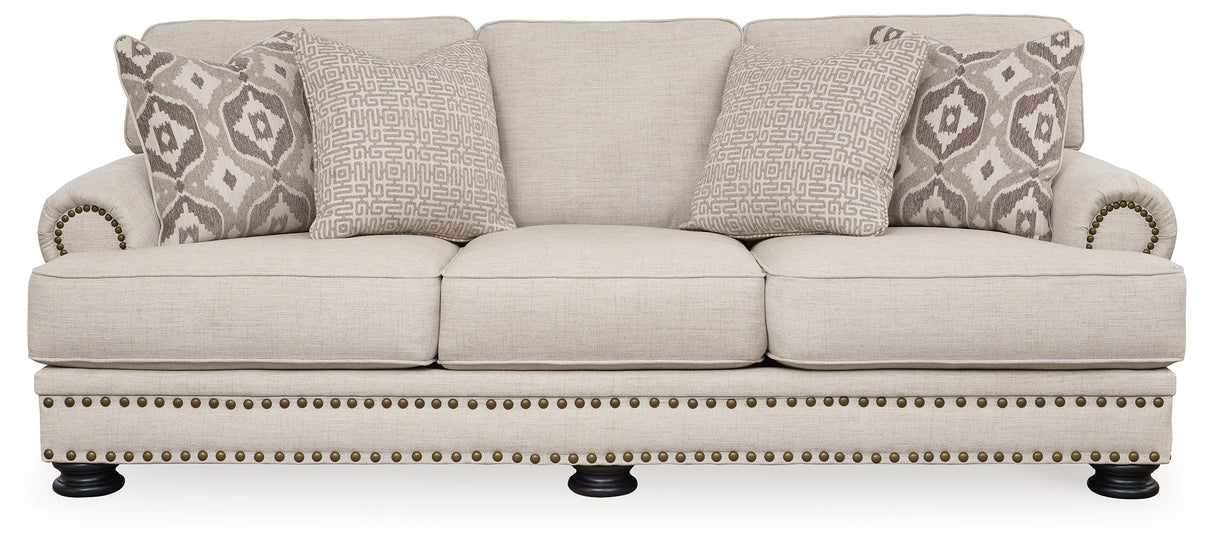 Merrimore Sofa, Loveseat, Oversized Chair and Ottoman