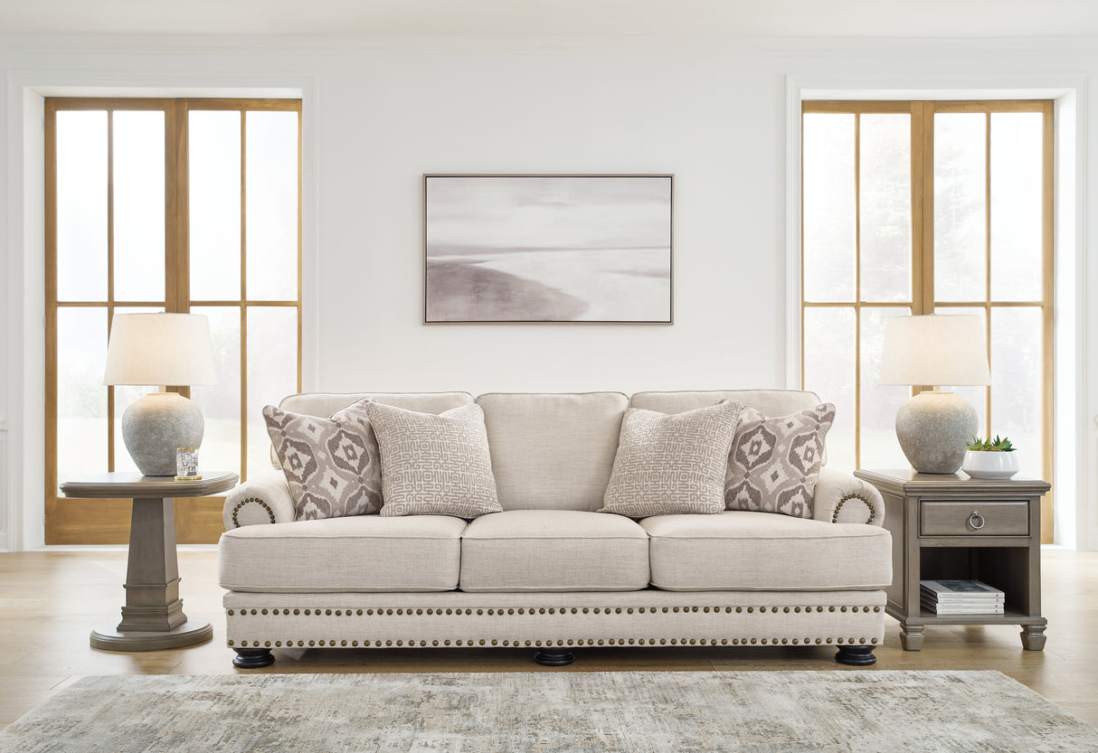 Merrimore Sofa, Loveseat, Oversized Chair and Ottoman