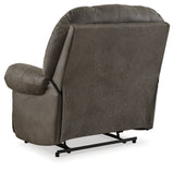 Camera Gunmetal Time Recliner