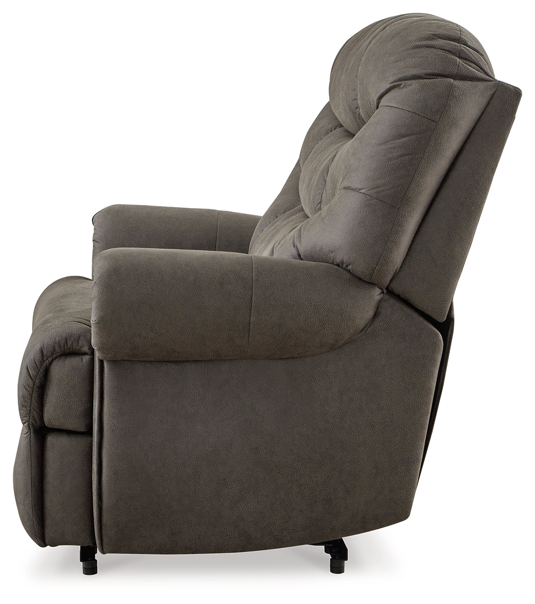 Camera Gunmetal Time Recliner