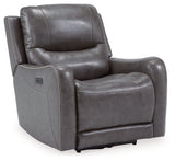 Galahad Smoke Power Recliner