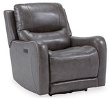 Galahad Smoke Power Recliner