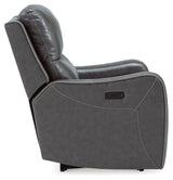 Galahad Smoke Power Recliner