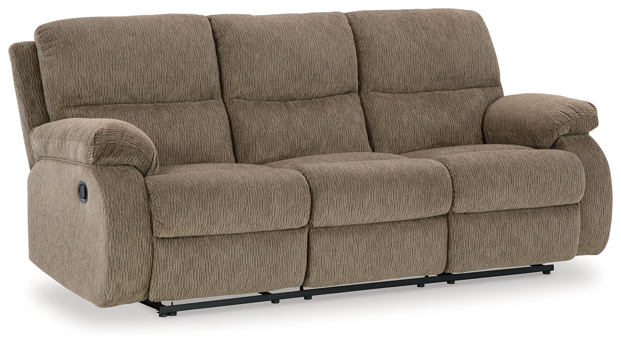 Scranto Oak Reclining Sofa