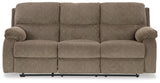 Scranto Oak Reclining Sofa, Loveseat And Recliner