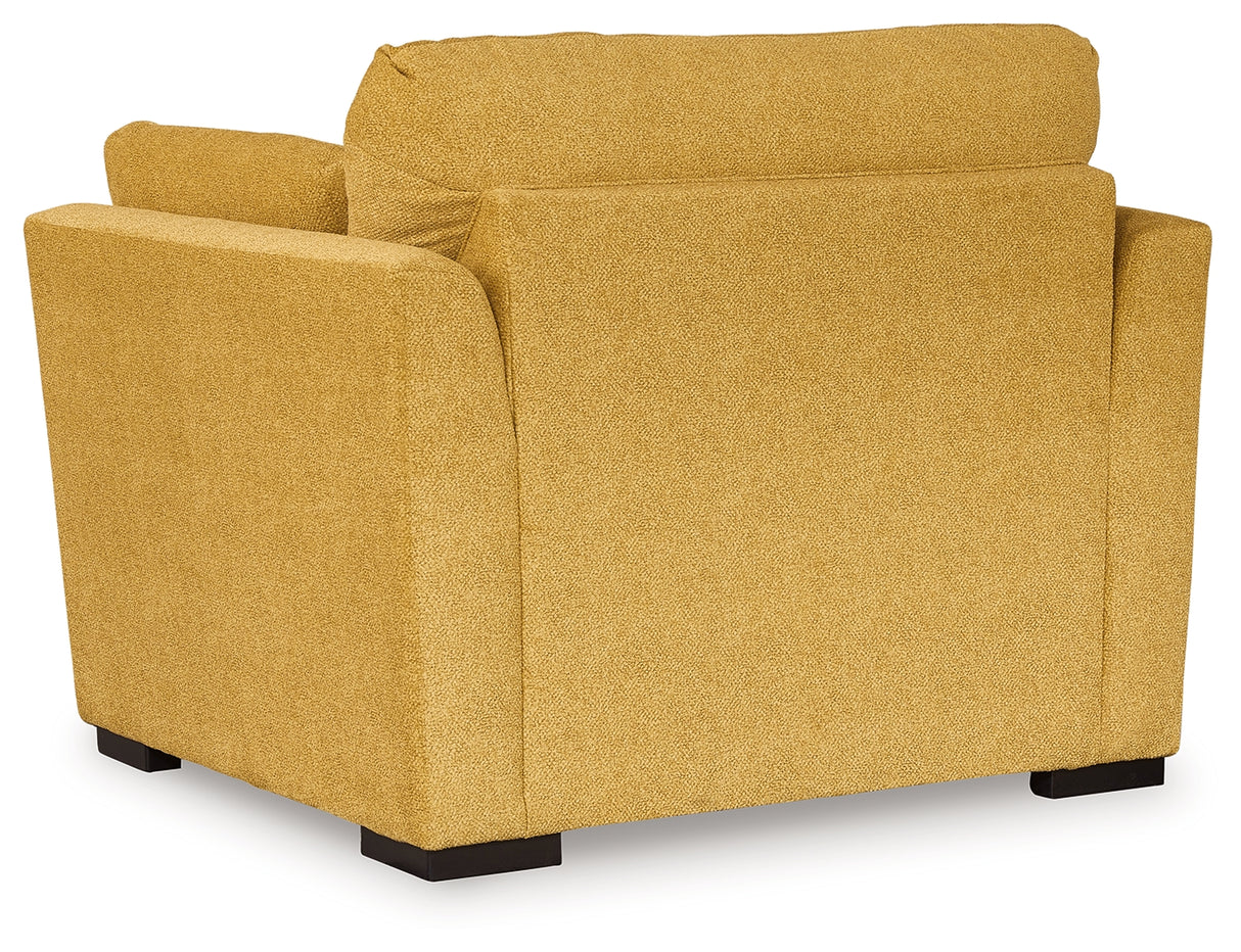 Keerwick Sunflower Sofa, Loveseat, Oversized Chair And Ottoman