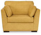 Keerwick Sunflower Sofa, Loveseat, Oversized Chair And Ottoman