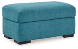 Keerwick Teal Sofa, Loveseat, Oversized Chair And Ottoman