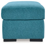 Keerwick Teal Sofa, Loveseat, Oversized Chair And Ottoman