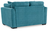 Keerwick Teal Sofa, Loveseat, Oversized Chair And Ottoman