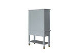 House Pearl Gray Finish Marchese Cabinet