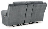 Tip-Off Slate Power Reclining Sofa, Loveseat And Recliner