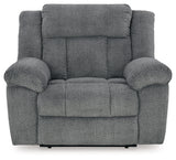 Tip-Off Slate Power Reclining Sofa, Loveseat And Recliner