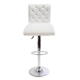 Elizabeth Crystal Tufted Vanity Stool