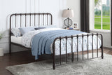 Bethany Dark Bronze Full Metal Platform Bed