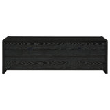 Alton 62" 3-Drawer Tv Console Black Oak