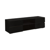 Anthony 4-Drawer Tv Console Glossy Black