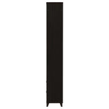 Lewes 2-Drawer Media Tower Cappuccino